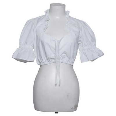 Edelnice Trachtenmode, Dirndlbluse, Größe: 38, Weiß, Baumwolle/Polyester #Bht