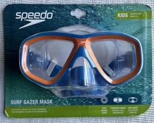 SPEEDO Kids Surf Gazer Mask Ages 3-8, Perfect Mask For Young Swimmers