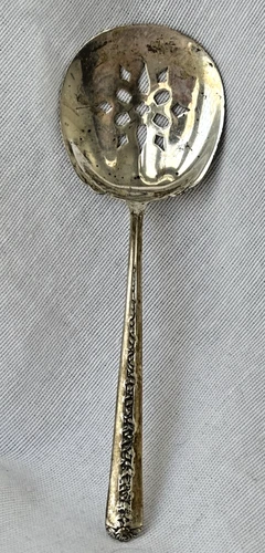 Vintage Towle Sterling: Rambler Rose Bon Bon Serving Spoon
