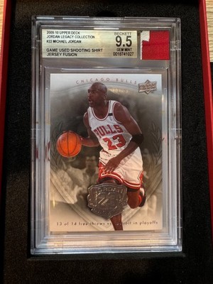 #22 Michael Jordan; 2009-2010 UPPER DECK; JORDAN LEGACY COLLECTION