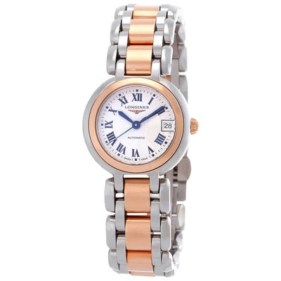 Longines PrimaLuna Silver Dial Ladies Watch L8.111.5.78.6