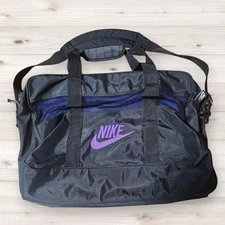 Nike Purple Backpack Travel Bag Black Men Sports Bag Original LTD Collection VHT
