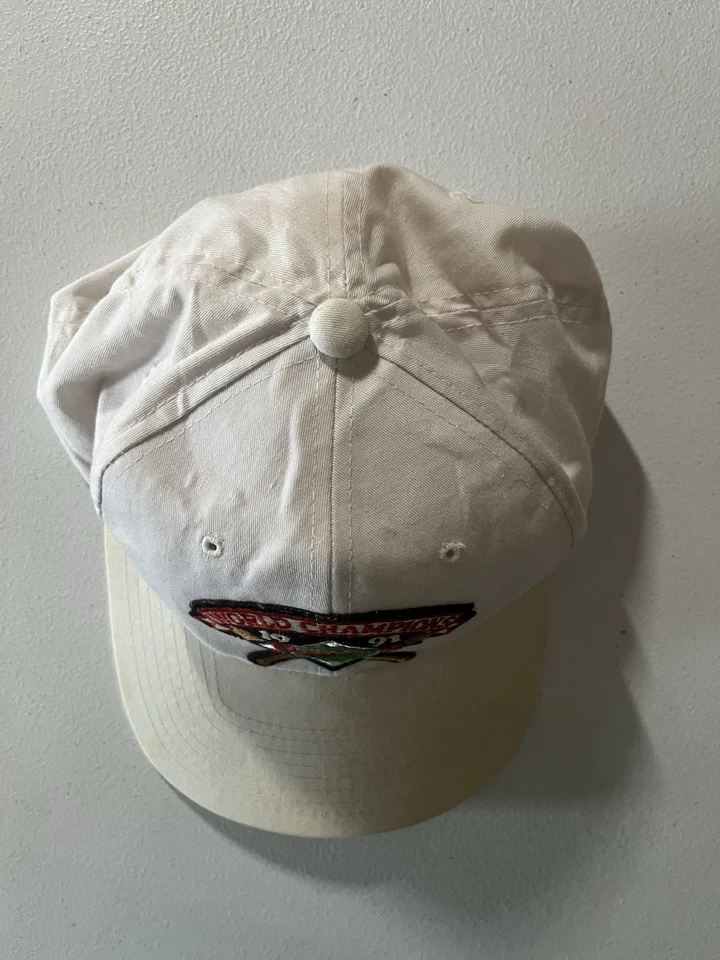 Gorra de béisbol bordada SnapBack de colección 1991 Minnesota Twins 1991 campeones mundiales Foto 2 de 4