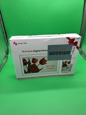 Frameo 15.6 Inch Display Digital Picture Frame Model 159K - White or Black