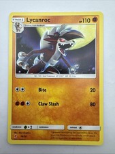 Lycanroc 16/30 SM Trainer Kit: Lycanroc & Alolan Raichu Pokemon NM