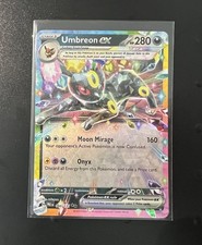 Umbreon EX 60/131 Double Rare Pokémon TCG Prismatic Evolutions NM on eBay
