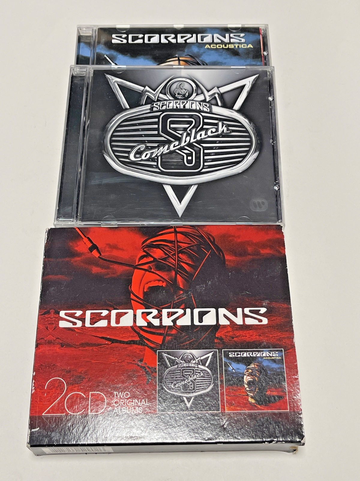 Scorpions Comeblack/Acoustica (CD) Album