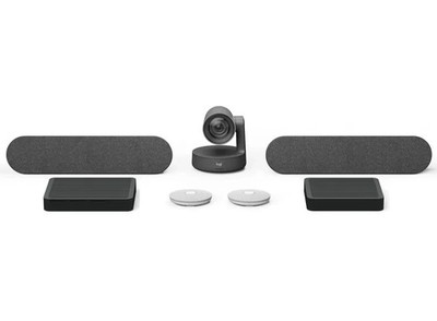 Logitech 960-001398 Rally Plus System - White - BRAND NEW IN BOX -FREE SHIPPING!