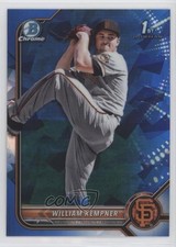 2022 Bowman Chrome Draft Sapphire Edition William Kempner #BDC-3 2z3