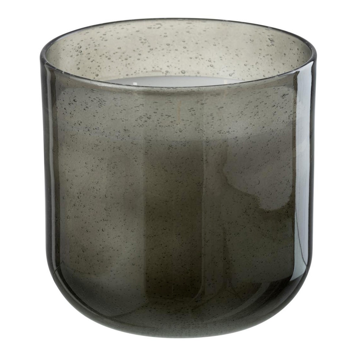 Bougie parfumée Li-Ly Incense Vert en pot de verre 15cm pour décoration intérieure