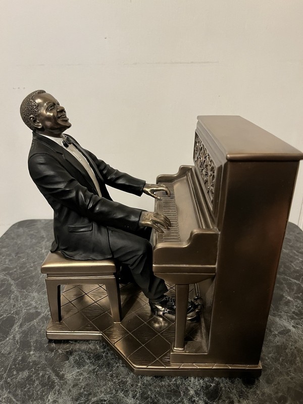 Veronese Design 9" Jazz Pianist Sculpture Jazz Band Collection