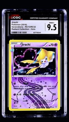 CGC 9.5 Mint + Jirachi Radiant Collection XY Generations RC13/RC32