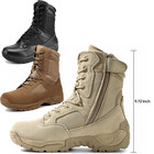 Men's Military Combat Tactical Work Boots Motorcycle Hiking Boots