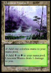 Llanowar Wastes (141/143) - Apocalypse - Rare Land - MTG