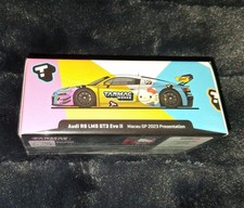 Tarmac Works 1/64 Hello Kitty Audi R8 LMS GT3 EVO II Macau GP 2023 Presentation