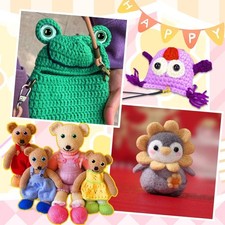 1100 Teile Sicherheitsaugen und -nasen für Amigurumi Toys - Wiurgoha - Brandneu