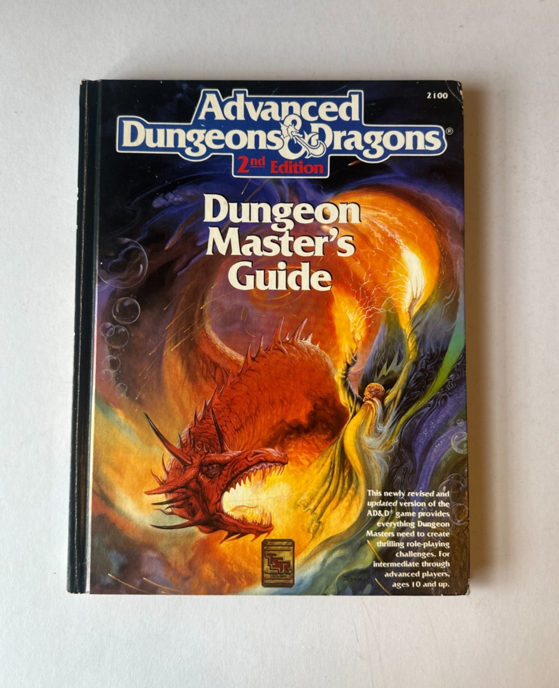 Advanced Dungeons & Dragons 2nd Ed Dungeon Master's Guide Rulebook AD&D 2100 TSR
