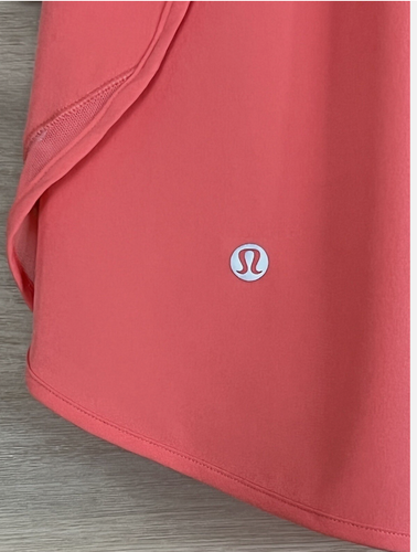 Lululemon Hotty Hot HR Skirt Sz 8 Raspberry Cream Golf Tennis Athletic Skort - Picture 11 of 12