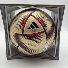 2022 World Cup Final Match Ball Argentina vs France Adidas Al Hilm PRO OMB Size5