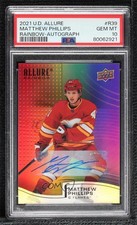 2021-22 Upper Deck Allure Rainbow Full Matthew Phillips PSA 10 GEM MT Auto 0t9e