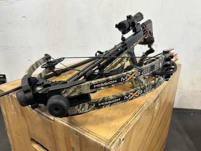 Mathews Mission MXB 400 Crossbow Camo Black Bow Hunting w/ Scope