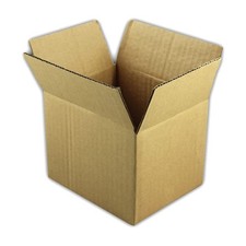 30 EcoSwift 6x5x5 Corrugated Cardboard Packing Boxes Mailing Moving Brown
