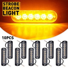 10x Car Truck Pickup Yellow Side Marker Flash Emergency Strobe Light Bar Kit Eoh 10x Car Truck Pickup Yellow Side Marker Flash Emergency Strobe Light Bar Kit Eoh