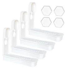 White Sheet Fastener - Locking Bed Sheet Holder & Heavy-Duty Mattress 1-white