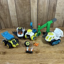 Nikko Machine Maker Mission to Mars Space Toy Lot   Vehicles  Astronauts