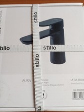 Grifo Lavabo Monomando Negro Marca Stillo