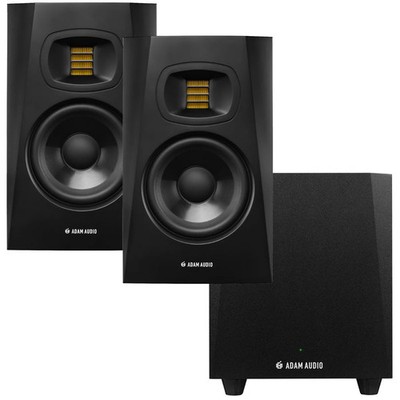 ADAM Audio T5V  5'' Active Studio Monitor Speaker SUB BUNDLE