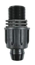 50 Pack Irritec 34 Easy Loc X Male Hose End 50 Pack Irritec 34 Easy Loc X Male Hose End