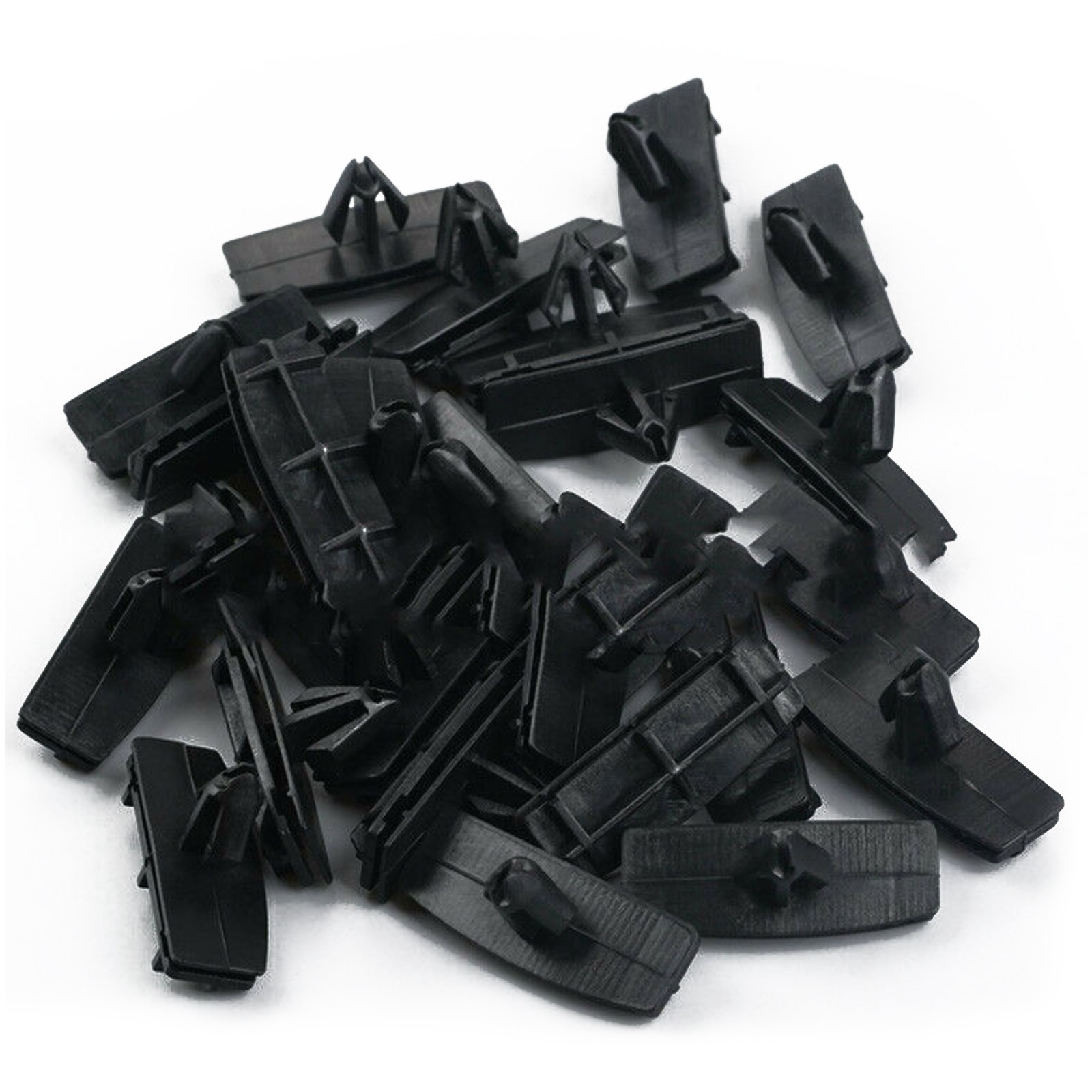 25Pcs/lot Plastic Fender Rocker Moulding Clip For Jeep Wrangler Unlimited JK f thumbnail 4