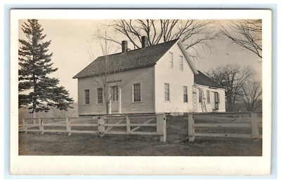1904-1920's Early Residence Home RPPC Postcard View