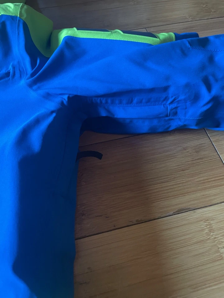 EUC size 10 Boys Spyder SKI JACKET WINTER monterossa GORE TEX insulated HOODED - Image 4 of 4