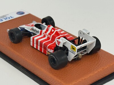 Miniature F1 Toleman TG184 D'Ayrton Senna – Portugal 1984, 1/24, IXO, Métal