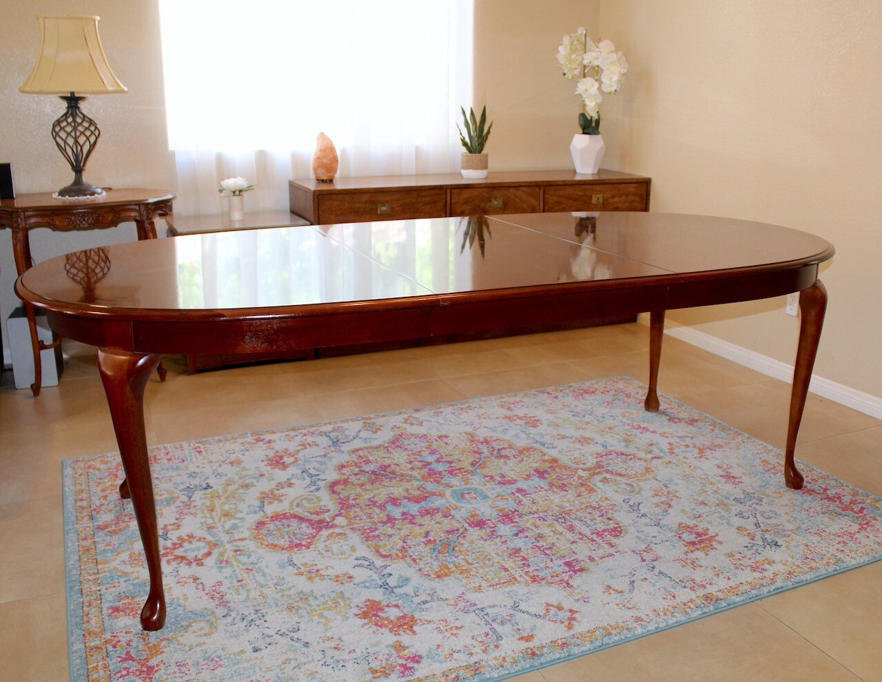 American Drew Solid Cherry Grove Oval Dining Room Table &1 Leaf eBay