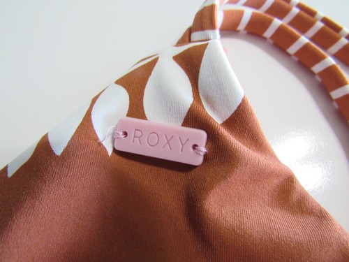 Roxy Womens Honey Tiki Triangle Swim Suit Top Small Nwt - Picture 2 of 6