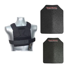 Tactical Scorpion Level III+ / AR500 Body Armor Bobcat 8x10 Concealed Vest