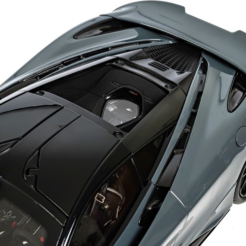 HPD 18001 1:18 McLAREN 765LT (EFECTO CHICANE) GRIS L.E. DE 600 SUPERDEPORTIVO DIECAST - Imagen 7 de 7