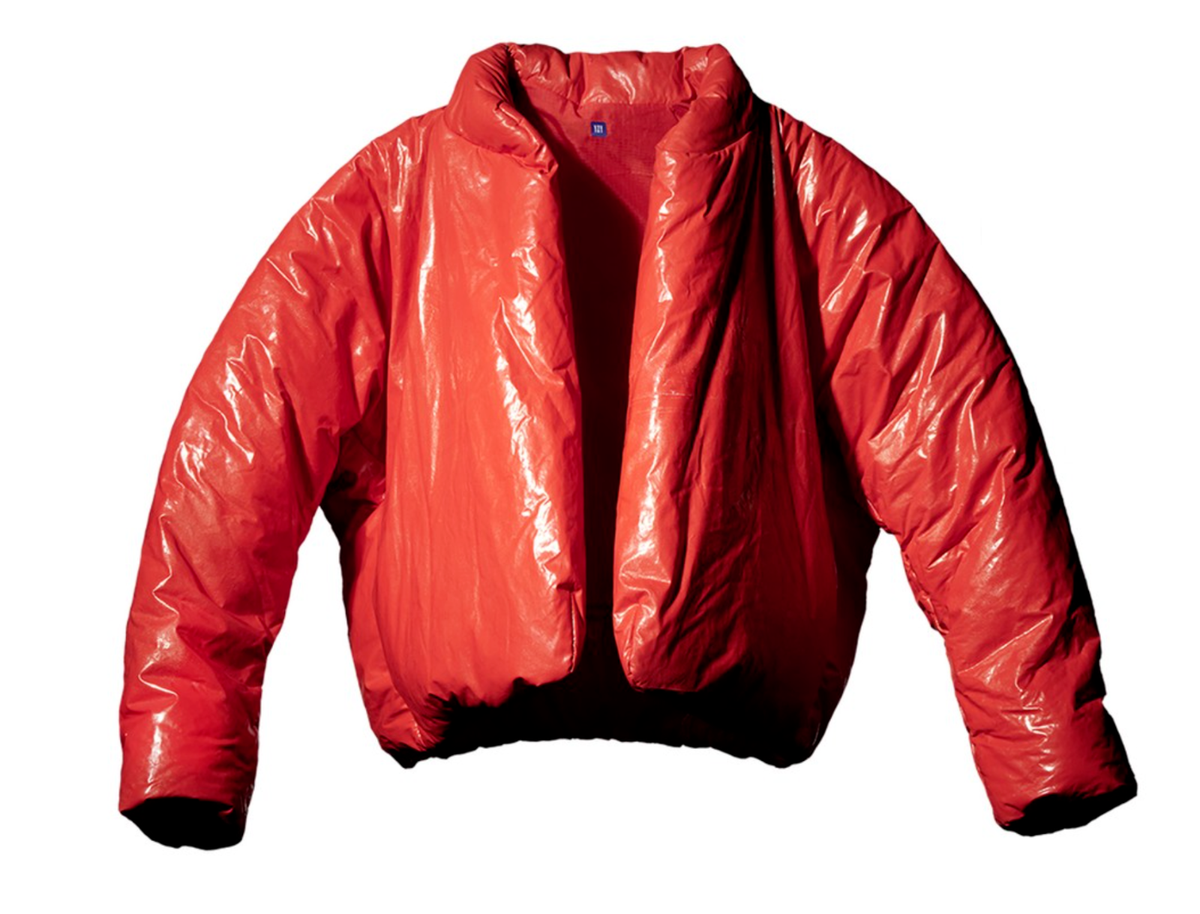 Yeezy x GAP YZY Kanye West Red Round Jacket 2021 Sz Large Yeezy x GAP YZY Kanye West Red Round Jacket 2021 Sz Large