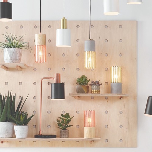 Rose Gold Table Lamp Black Copper Industrial Minimalist Desk Lamp Uni Essentials - Picture 11 of 11