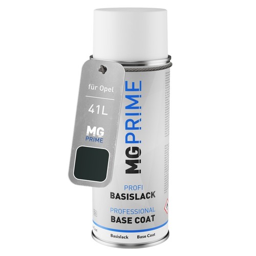 Autolack Spraydose für Opel 41L 42U 380 Kryptongrün Metallic Basislack Sprühdose