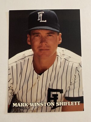 1992 Fort Lauderdale Yankees Team Issue MARK WINSTON SHIFLETT