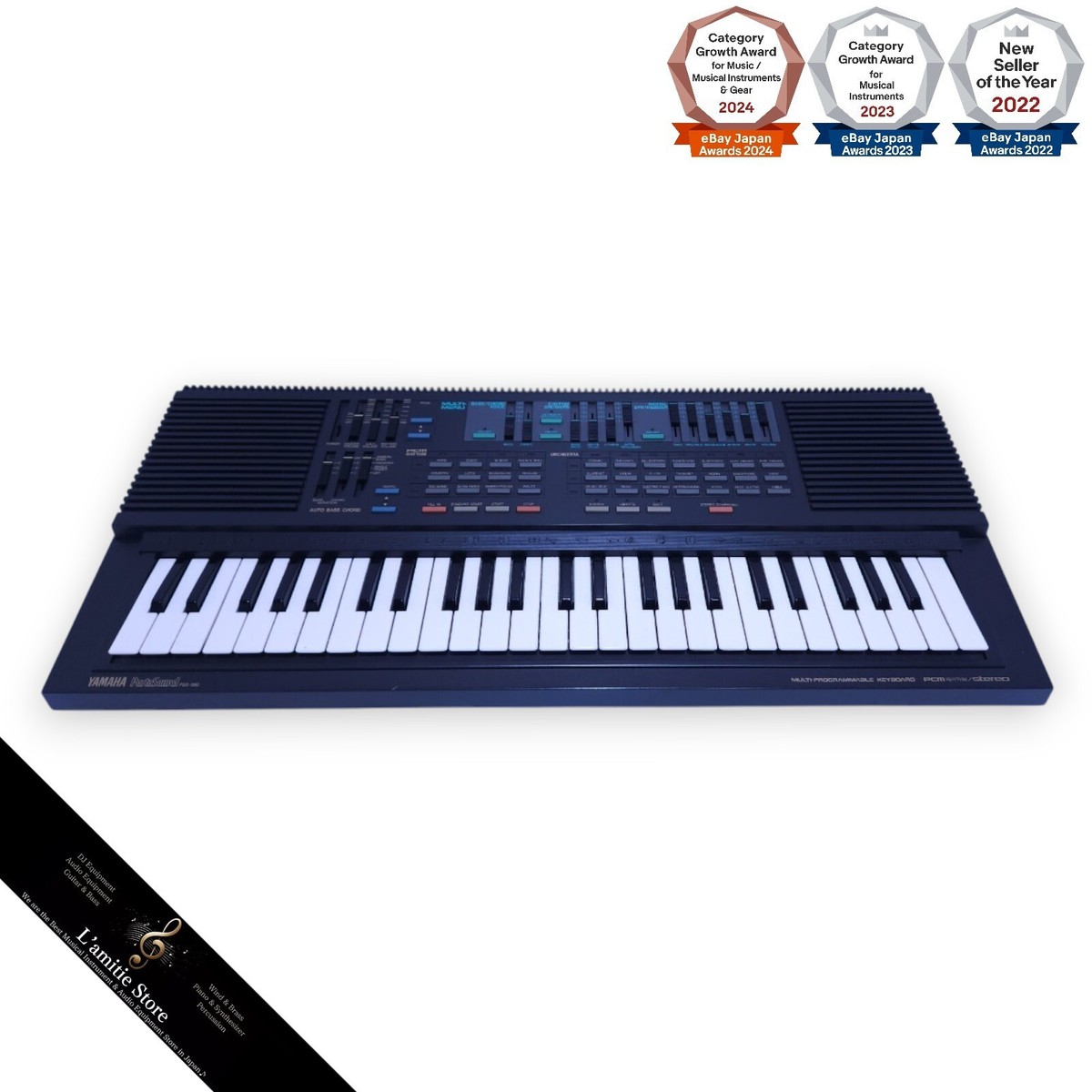 【中古】ヤマハ　PSS-560　FM音源　電子キーボード YAMAHA PortaSound PSS-560 Vintage Keyboard Synthesizer
