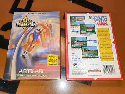 ## SEGA Mega Drive - Summer Challenge - TOP / MD Spiel ##