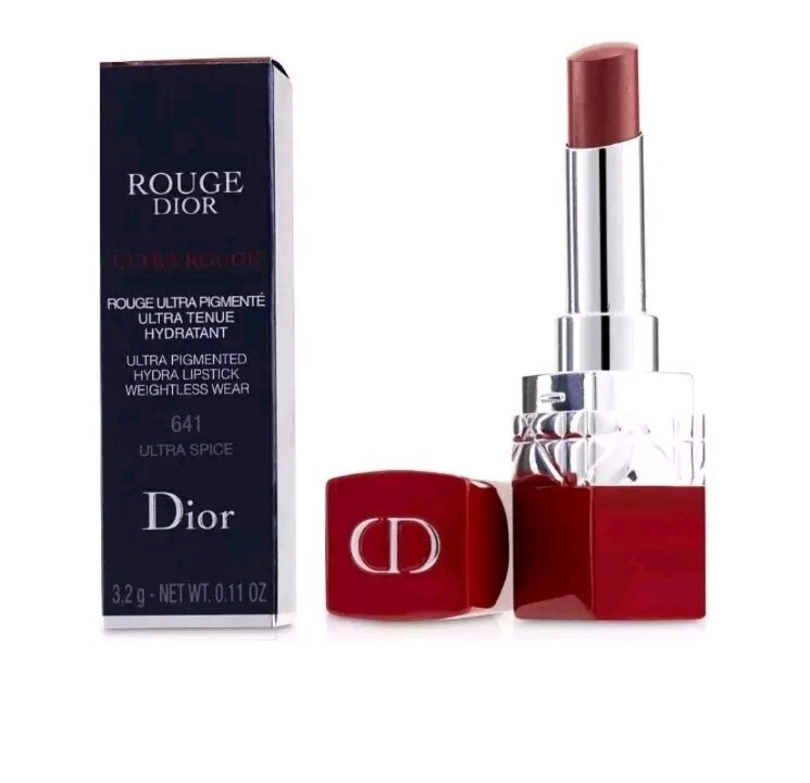 DIOR ROUGE DIOR ULTRA ROUGE LIPSTICK - 641 ULTRA SPICE - NEW & BOXED - FREE P&P