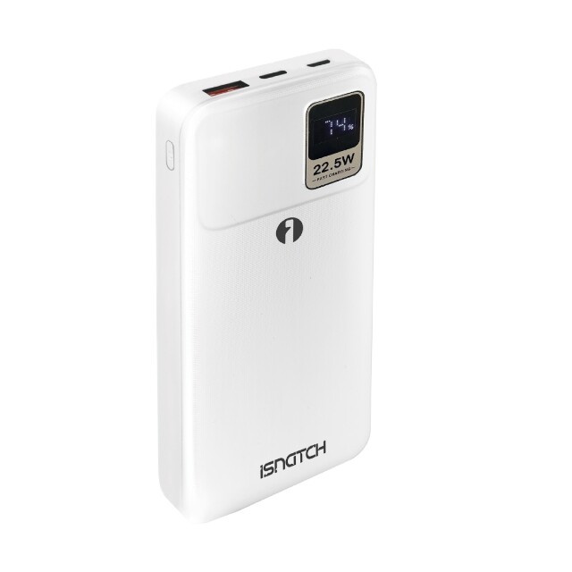 Batteria Da Viaggio Power Bank 20000mah 22,5w ISNATCH 34380022