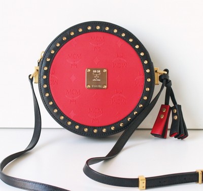 mcm round bag