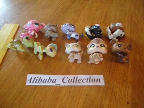 lot 10 LPS LITTLEST PETSHOP PET SHOP HASBRO chien herisson dog divers A - Imagen 4 de 6